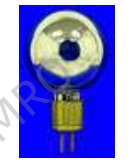 108270 Searchlight lamps with side mirror with hole and G19/54 base