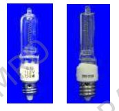 108584 Halogen lamps with E11 and E14 base