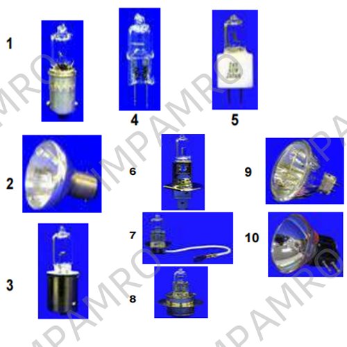 108682 Low voltage halogen lamps
