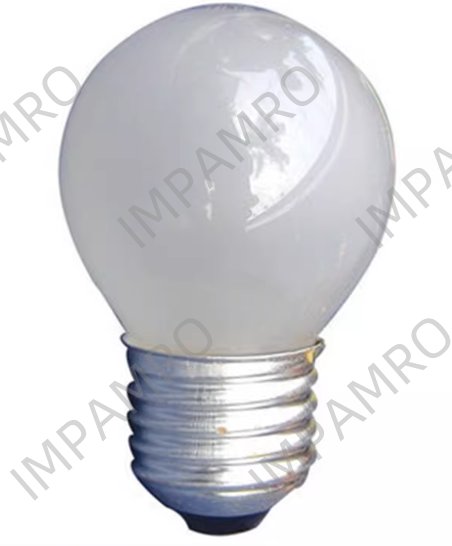 102511 Lustre (spherical) lamps with E14 base