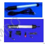 Fluorescent hand lamps, complete with cord
