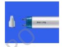 LED Tube Philips, white colour 840 with dummy starter