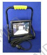 LED Floodlights on rack with 5 mtr cable