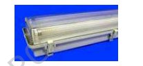 LED Luminaire with housing and diffuser made of polycarbonate (IK08)