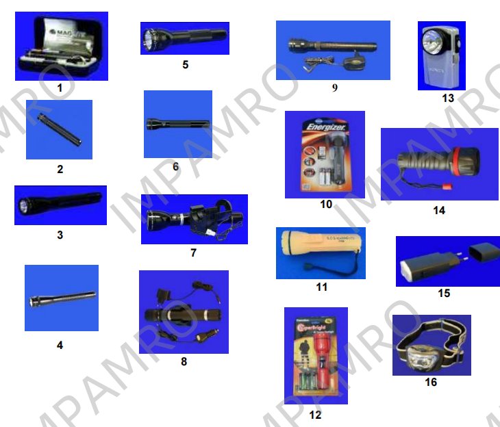 Flashlights for general use