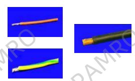 260280 PVC insulated flexible cable, single core