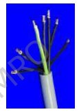 261078 PVC control cable, flexible