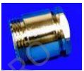 Cable glands, brass, nickel plated, IP54