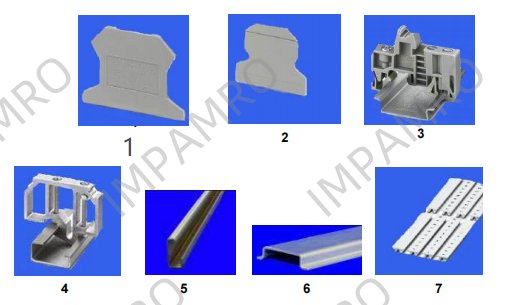 Accessories for terminal blocks