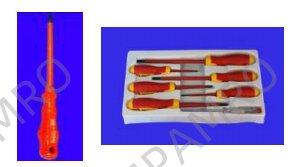 Screwdrivers, flat blade VDE 1000V