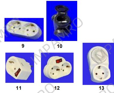 385256 Plugs, European (continuation)