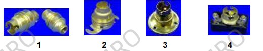 Bayonet lampholders, B15