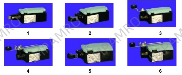Limit switches, make Siemens