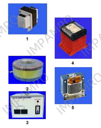 Transformers, single phase