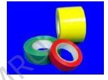 PVC insulating tape, 15 mm wide, rolls of 25 meters