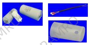Capacitors - Motor run capacitors and accessories