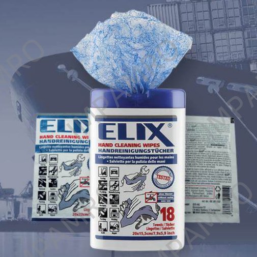 Cleaning products - Hand cleaning wipes