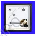 Measuring instruments - Ammeters, moving iron, panel mounting 72x72 mm