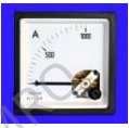 Measuring instruments - Ammeters, moving iron, panel mounting 72x72 mm