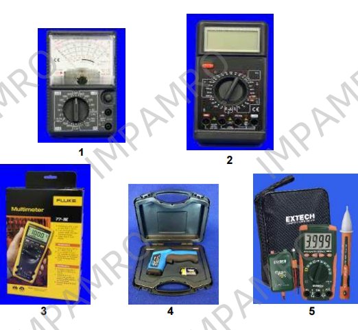 Measuring instruments - Multimeters