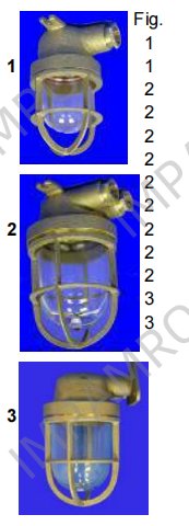 Outdoor Lighting - Well glass fittings (European), IP56