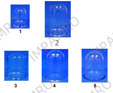 Outdoor Lighting - Globes for well glass fittings