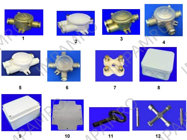 Wiring Accessories for Marine Use - Junction boxes