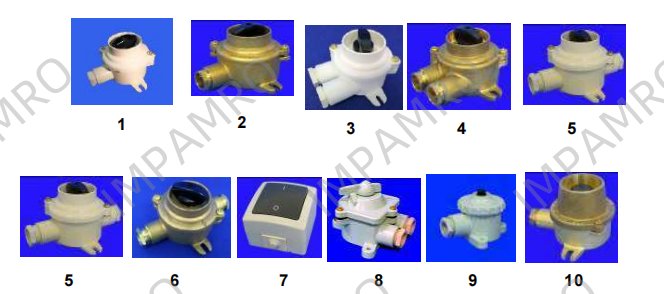 Wiring Accessories for Marine Use - Switches outdoor