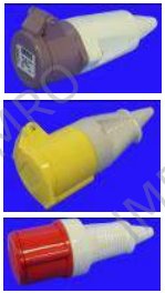 Wiring Accessories for Marine Use - Ceeform couplings, IP44