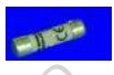 824042 Fuses - Porcelain fuses, quick-acting (GI), 32 x 8 mm
