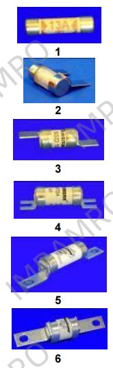 827328 Fuses - HRC cartridge fuses, British standard