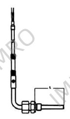 883105 Thermostats, Resistance thermometers and Thermocouples - Resistance thermometers 1 x Pt100/0 in 3-wire connection