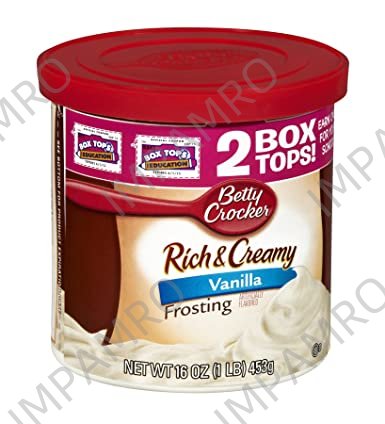 FROSTING CREAMY DELUXE VANILLA FLAVORED