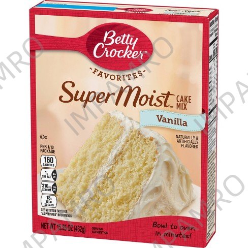 CAKE MIX VANILLA
