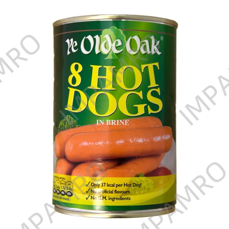 SAUSAGE HOTDOG TINNED