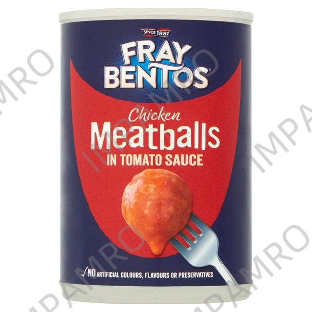 MEAT BALL TINNED