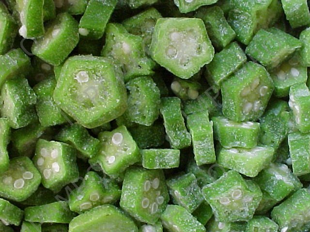 000337 OKRA CUT FROZEN