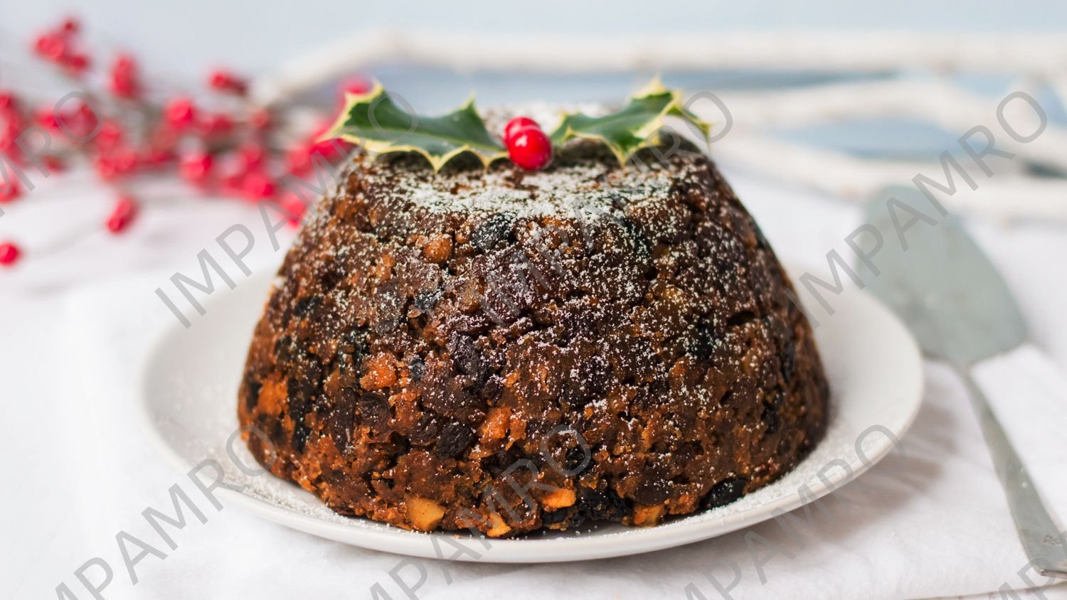 001597 XMAS PUDDING 15CM DIA