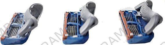 SHAVING BLADE INJECTOR TYPE GILLETTE G-II 5'S