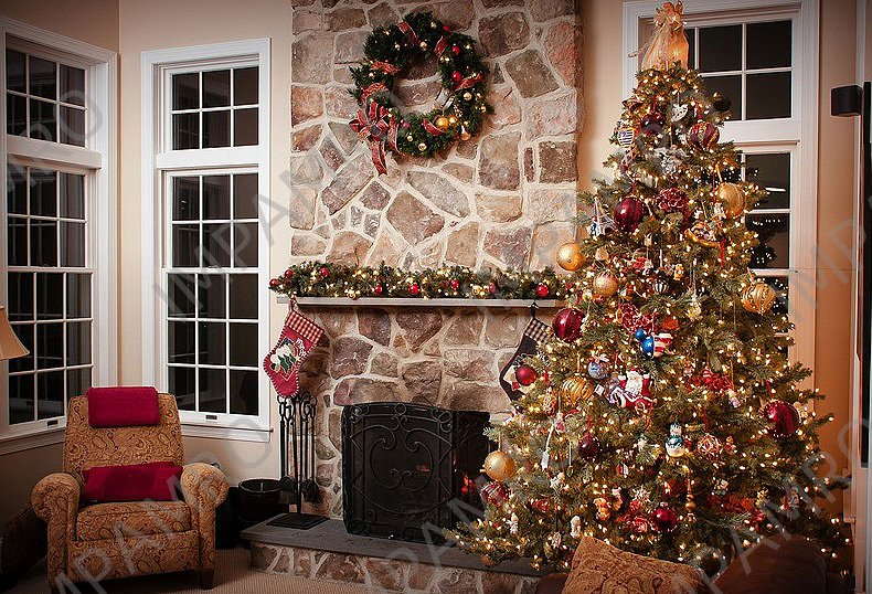 XMAS TREE WITH POT PLASTIC 1.2MTR HEIGHT