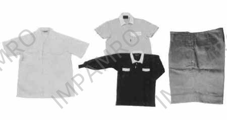 SHIRTS OPEN COLLARED KHAKI SHORT SLEEVES SIZE-M
