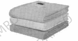 BLANKET WOOL 100% 1800X2300MM WHITE