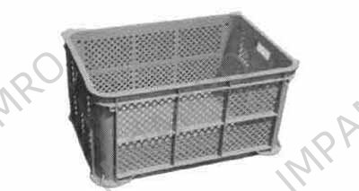 STORAGE BASKET PLASTIC 600X430X300MM