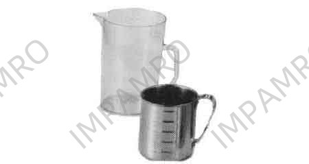 MEASURING CUP PLASTIC 0.3LTR