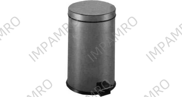 WASTE BASKET PEDAL FLIP, STAINLESS STEEL 20LTR