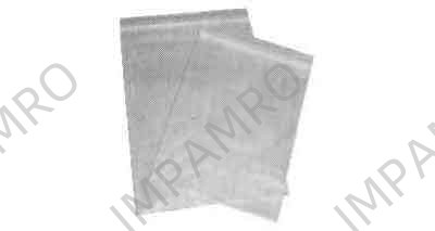 174186 PLASTIC BAG W/SELF FASTENER 200X280MM 100'S