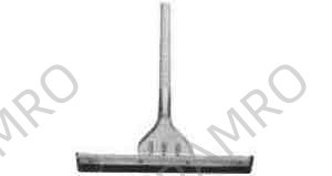 SQUEEGEE RUBBER HANDLED BLADE WIDTH 480MM