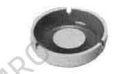 ASH TRAY CHINA PLAIN DIAM 160MM