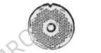 175011 MEAT GRINDER PLATE 53MM DIAM FOR MODEL 5-A