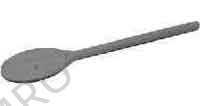 WOODEN SPOON OVERALL 250MM